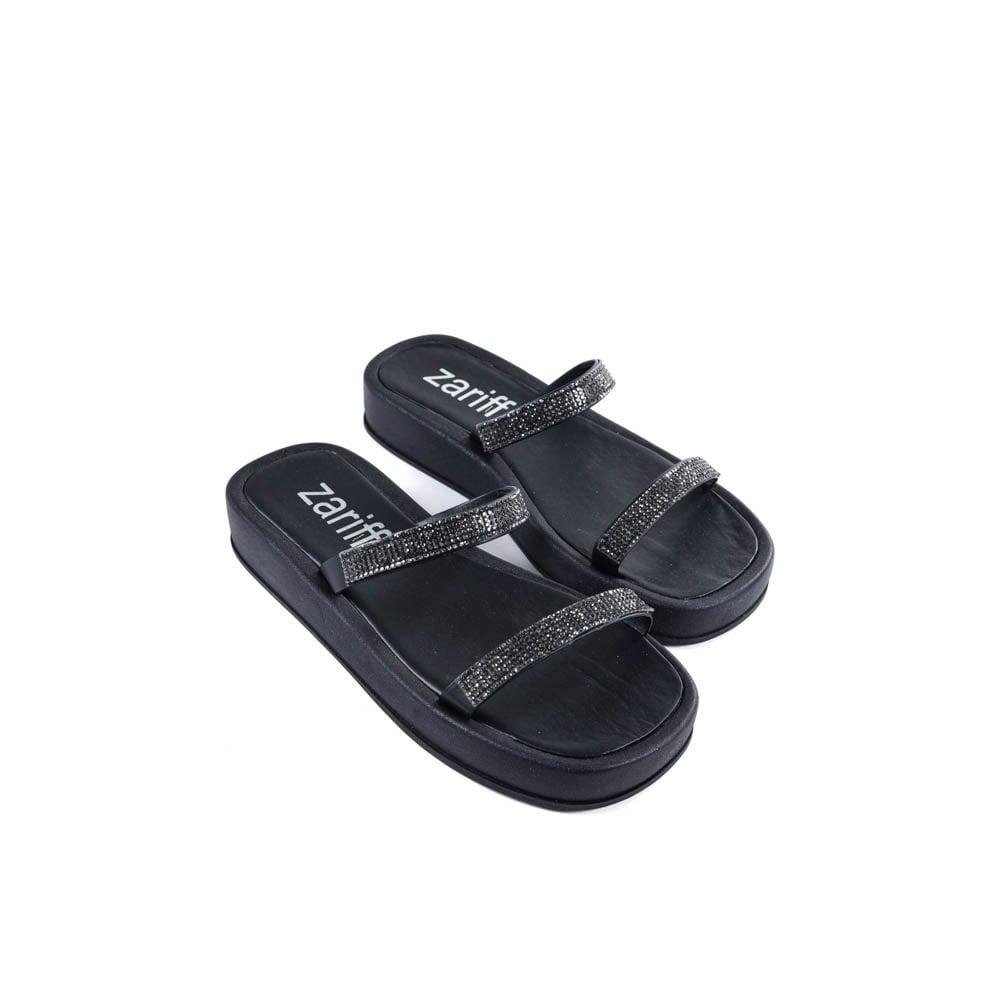 Tamanco Feminino Birk Zariff Ff2385 Preto Preto 3