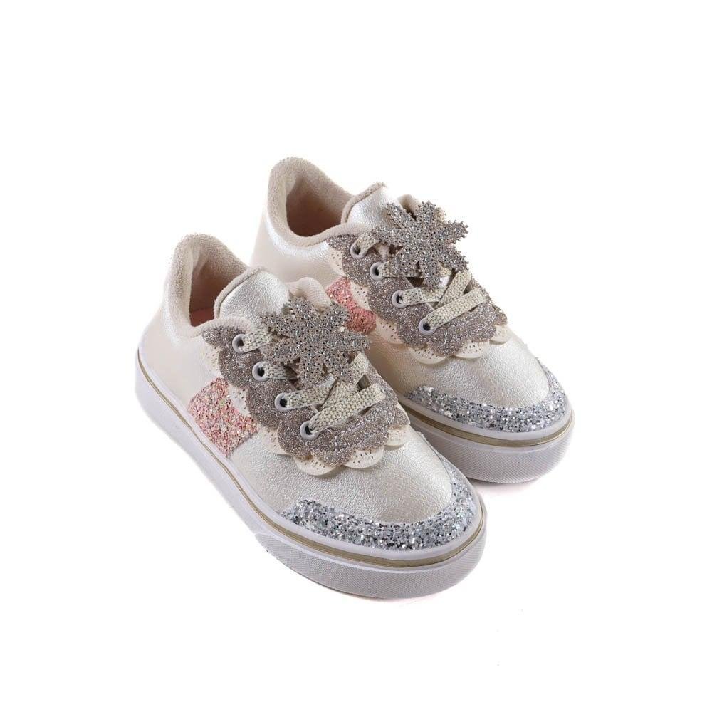 Tênis Infantil Klin 340001 Off White Branco 3