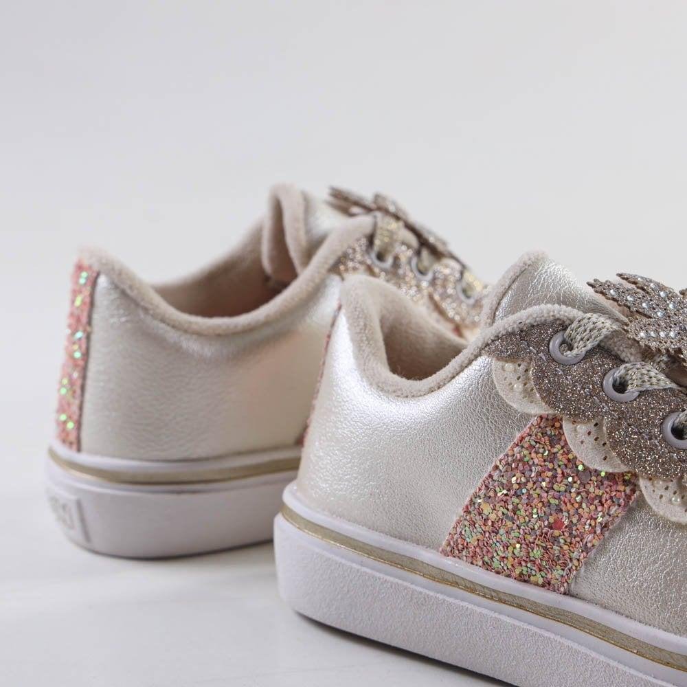 Tênis Infantil Klin 340001 Off White Branco 5