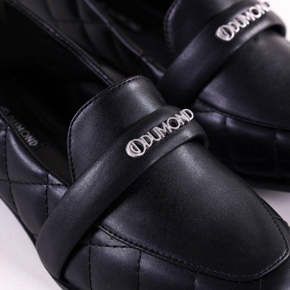 Loafer Dumond 4118749 Feminino Preto 4