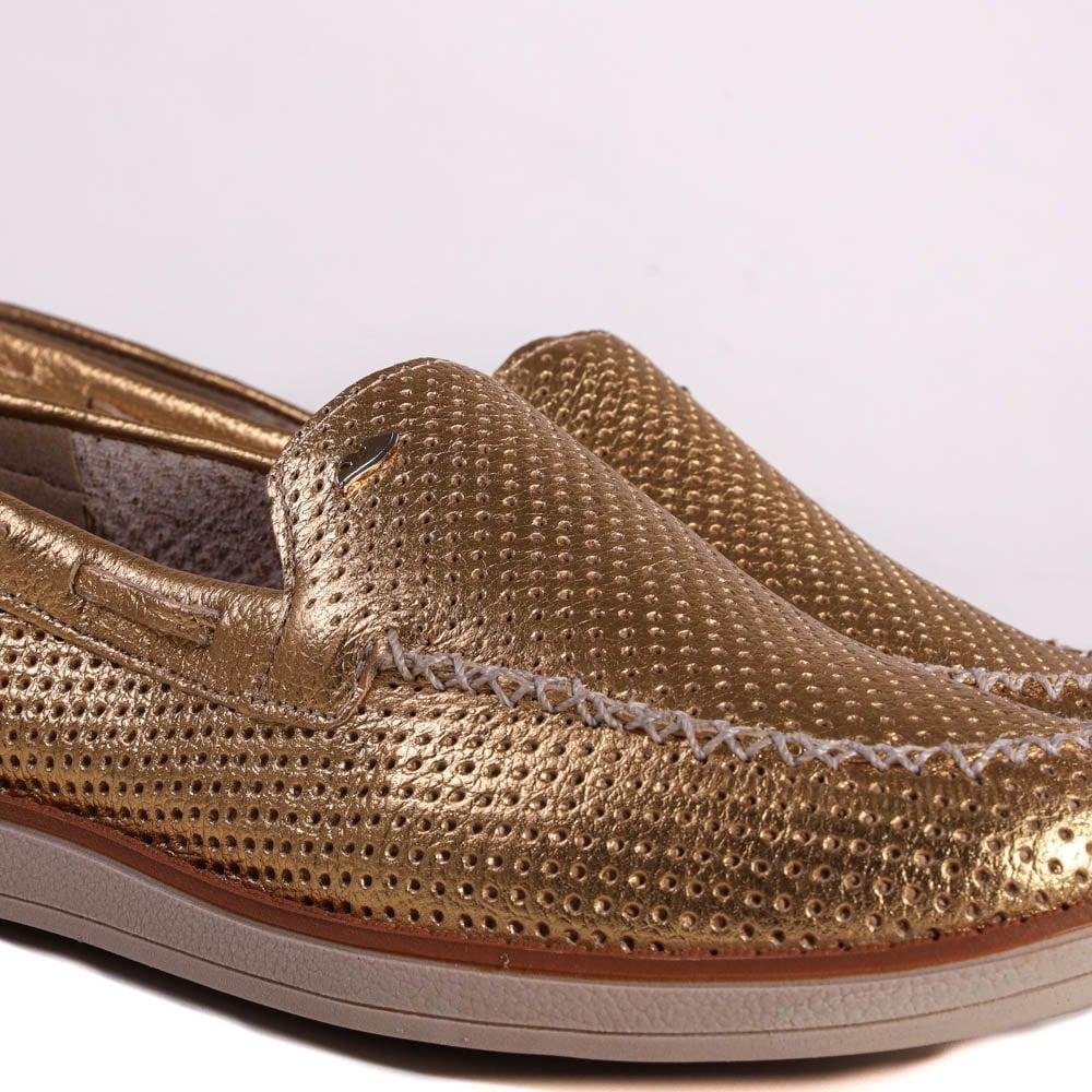 Sapato Feminino Dakota G9051 Ouro Dourado 5