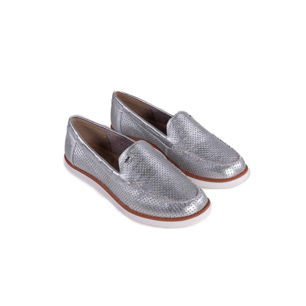 Sapato Feminino Dakota G9051 Metal Prata Prata 3