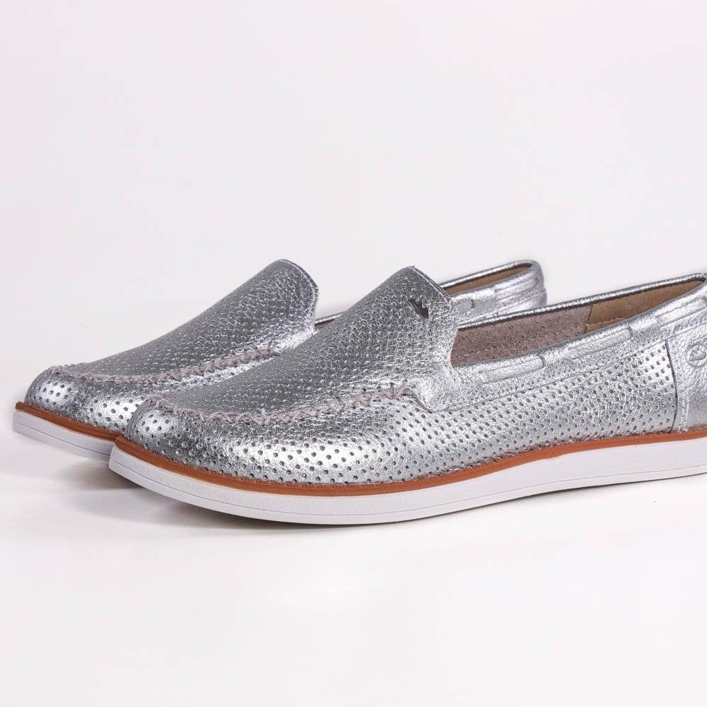 Sapato Feminino Dakota G9051 Metal Prata Prata 4
