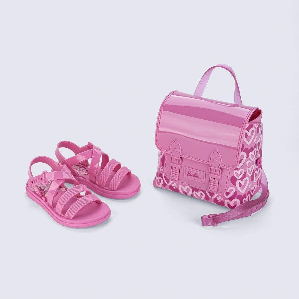 Sandália Infantil Grendene 22955 Rosa/Rosa Rosa 2