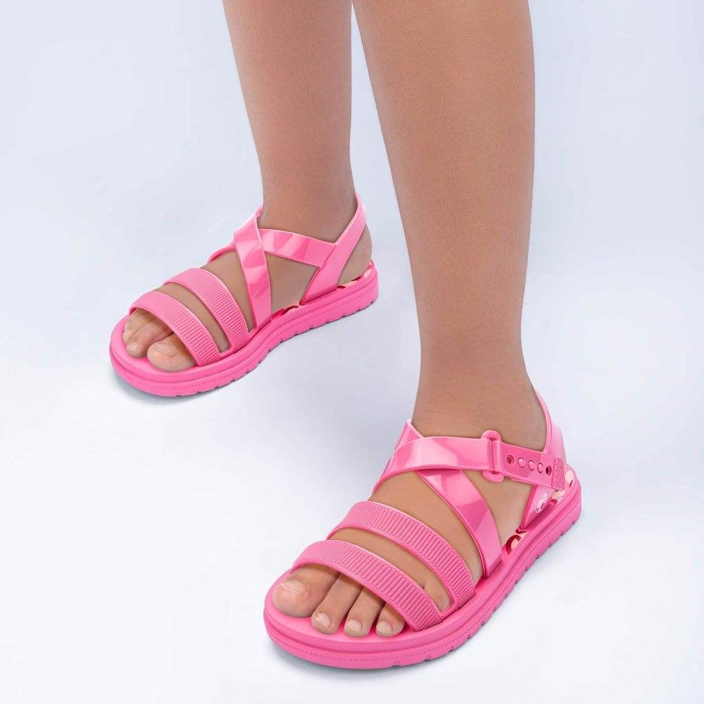 Sandália Infantil Grendene 22955 Rosa/Rosa Rosa 5