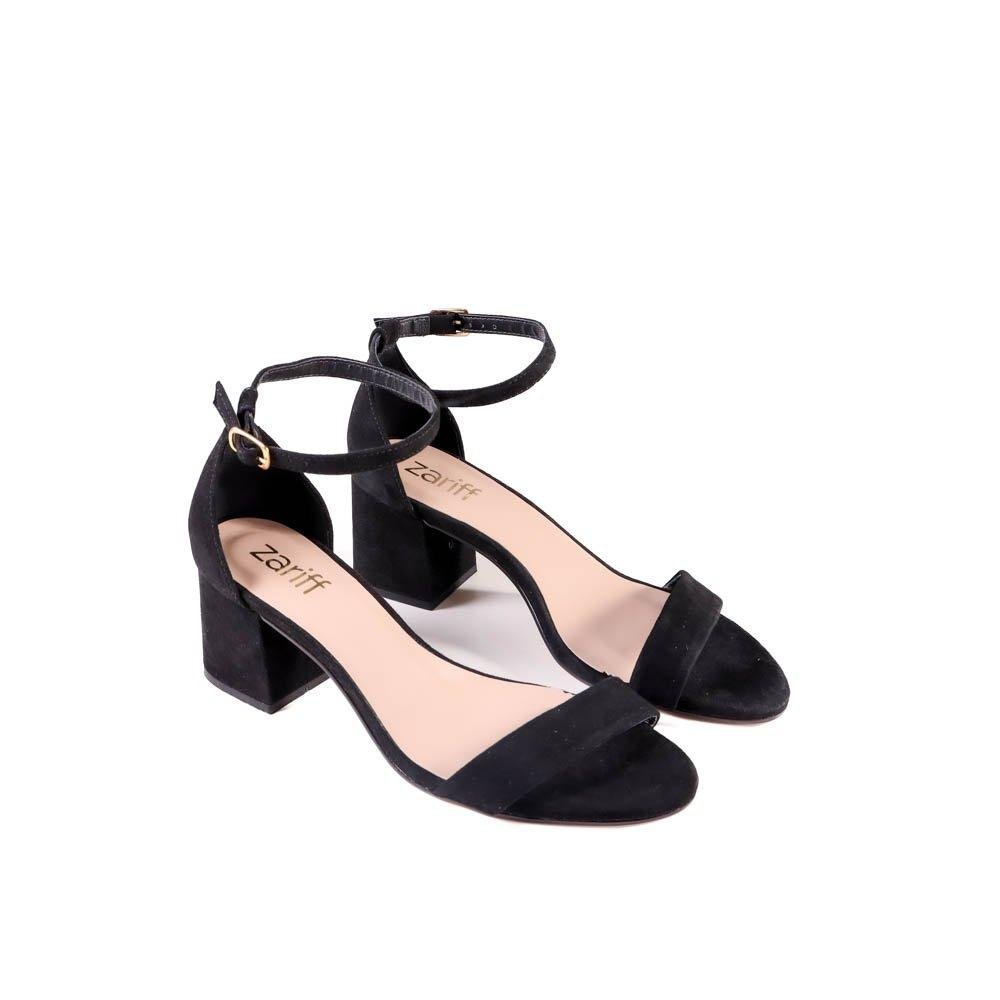 Sandália Feminina Zariff 4050041 Preto Preto 3