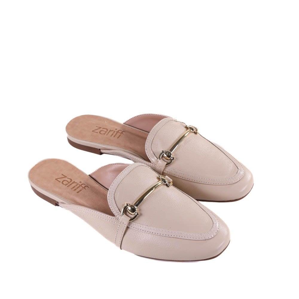 Mule Feminino Zariff 215.058 Off White Branco 3