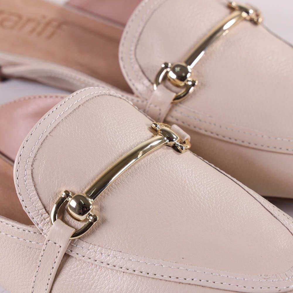 Mule Feminino Zariff 215.058 Off White Branco 4