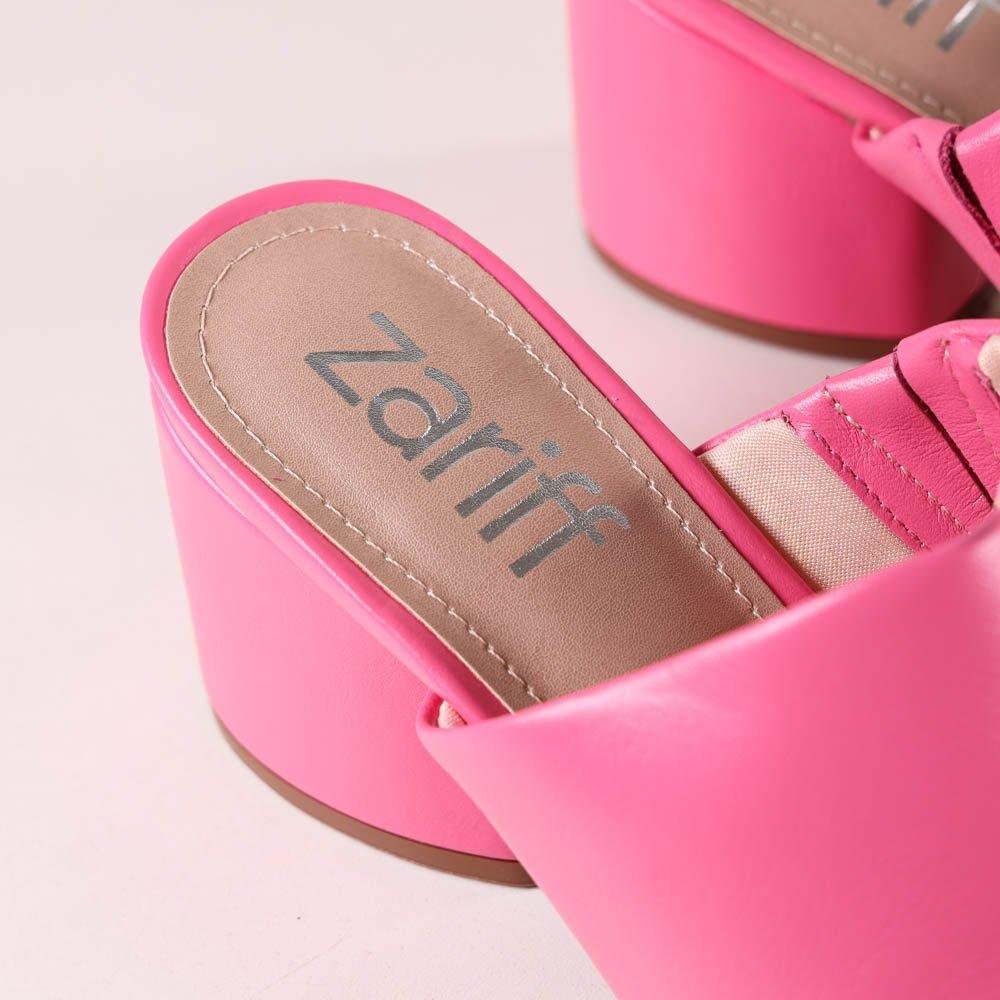 Tamanco Feminino Zariff 224471395 Azaleia Rosa 5