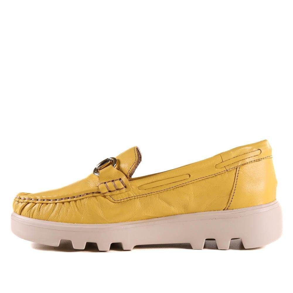 Mocassim Feminino Zariff 950 Ambar Amarelo 2