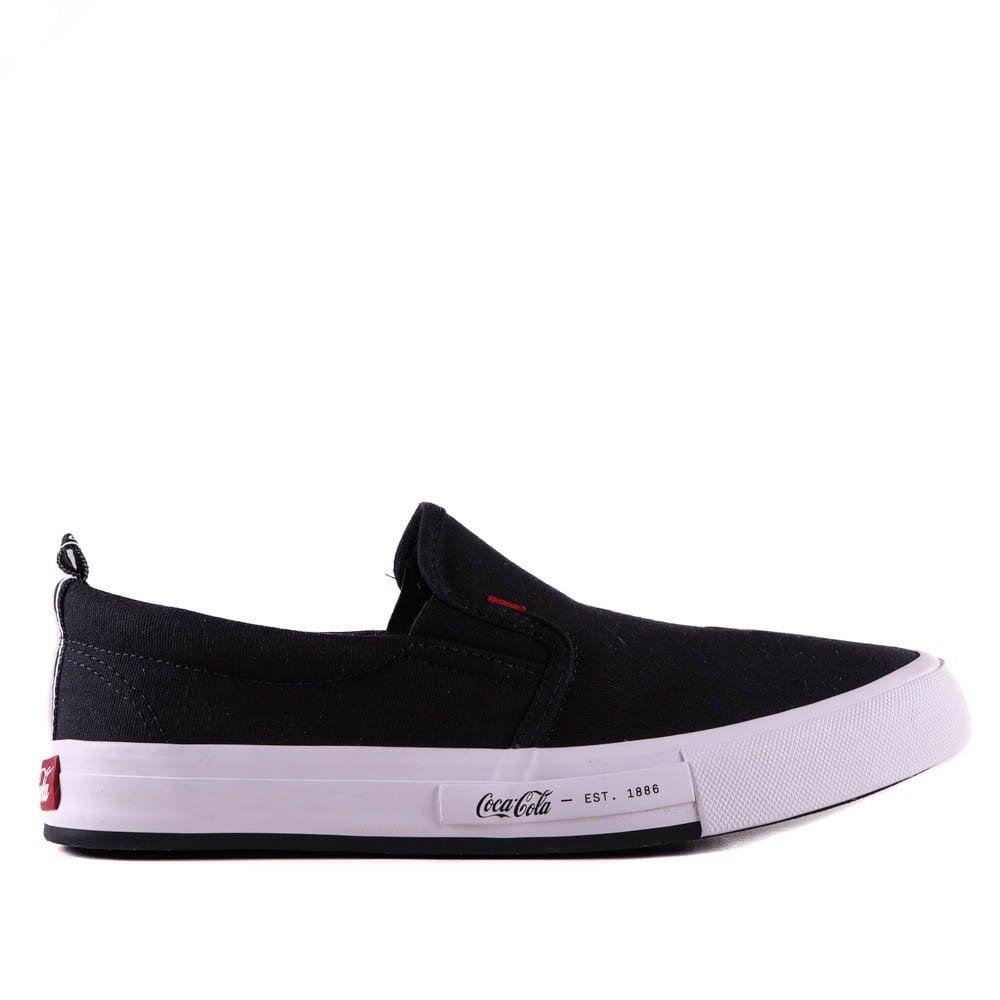 Slip On Coca-Cola Shoes CC2048 Unissex 2032 Preto 1