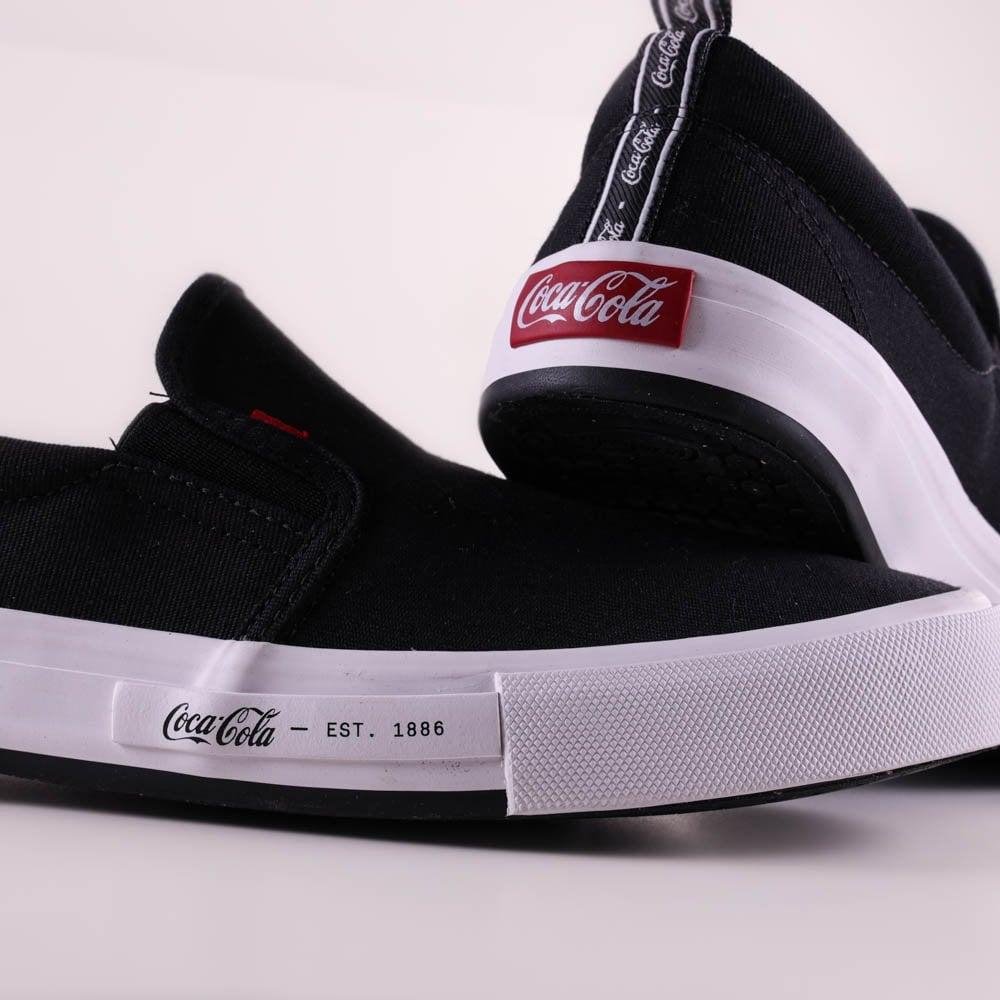 Slip On Coca-Cola Shoes CC2048 Unissex 2032 Preto 5