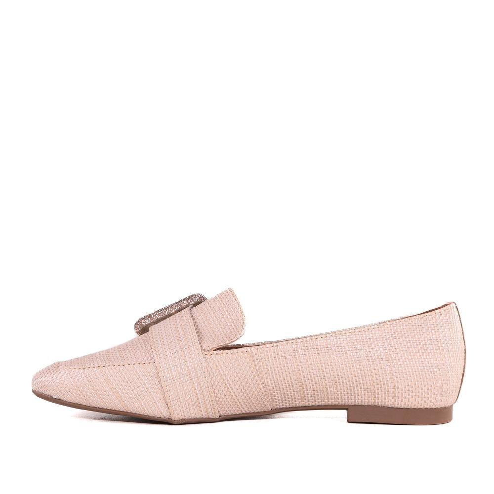 Sapatilha Loafer Feminino Zariff 1166613 Palha Rosa 2