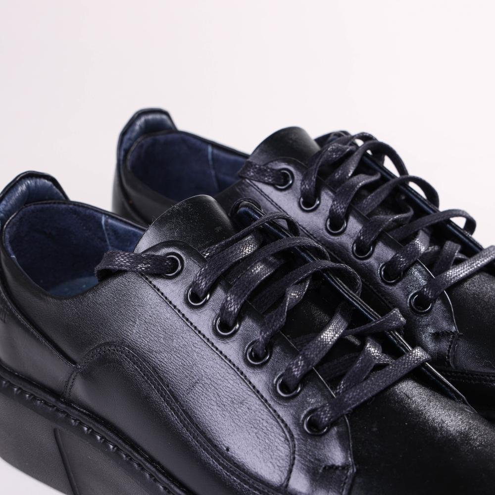 Tênis Masculino Casual Zariff 2811. All Black Preto 5