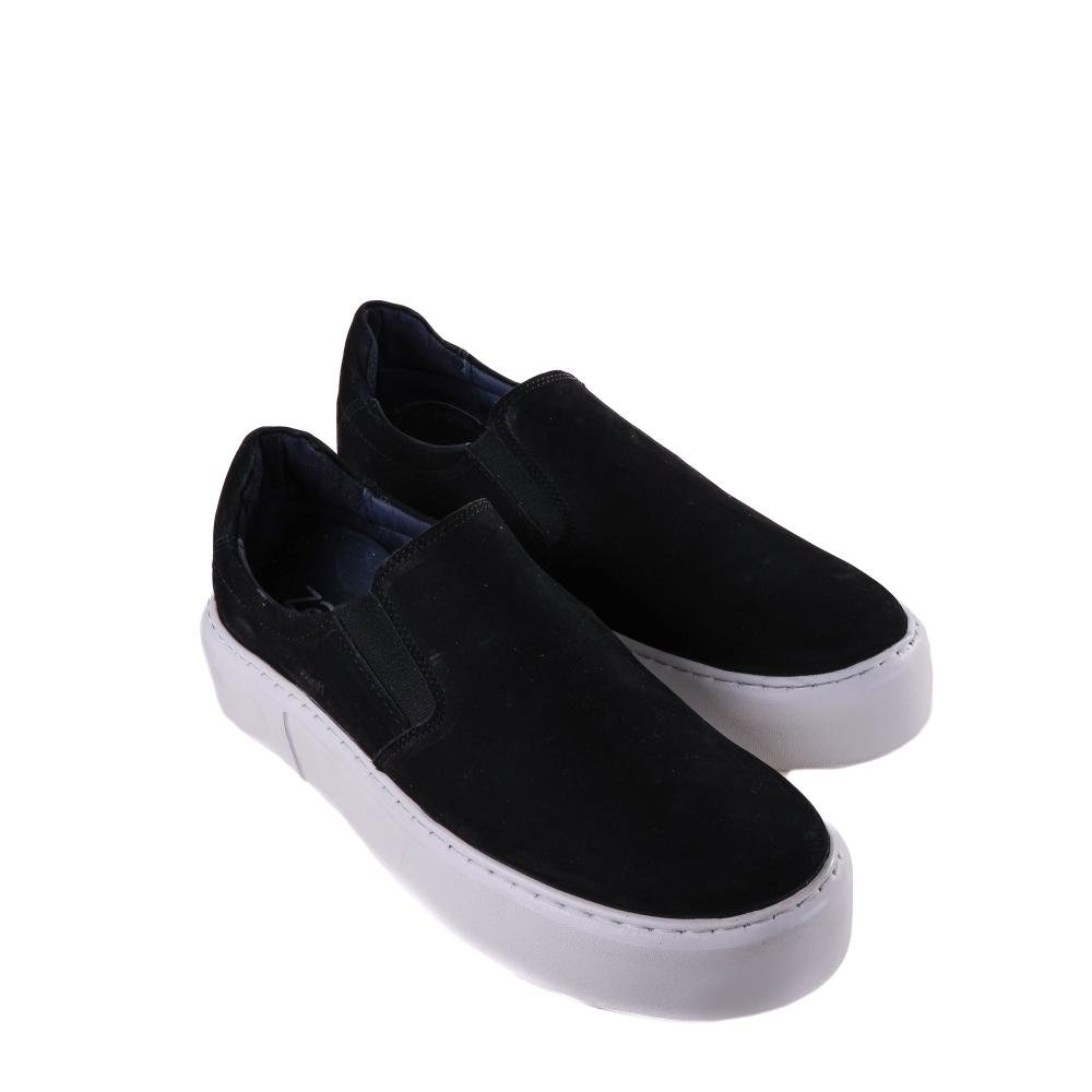 Tênis Masculino Slip On Zariff 2812 Preto Preto 3