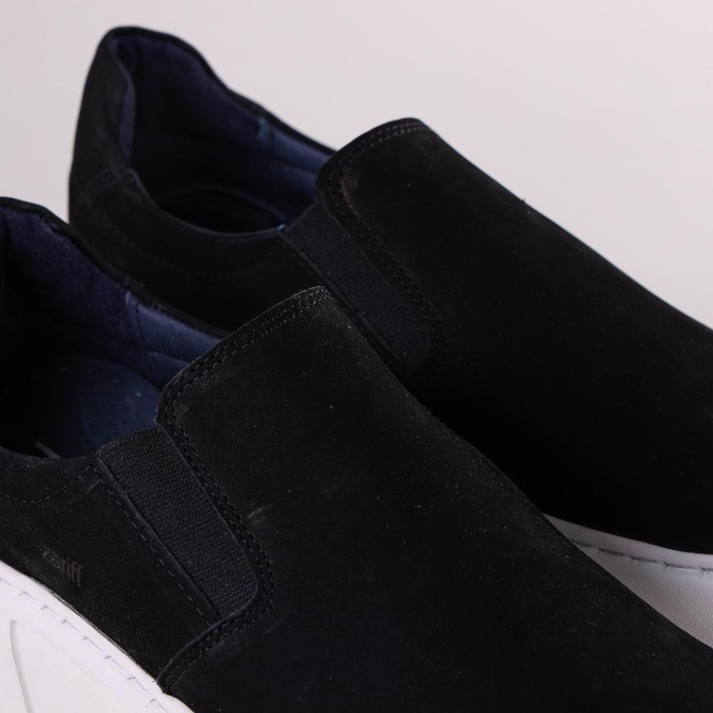 Tênis Masculino Slip On Zariff 2812 Preto Preto 5