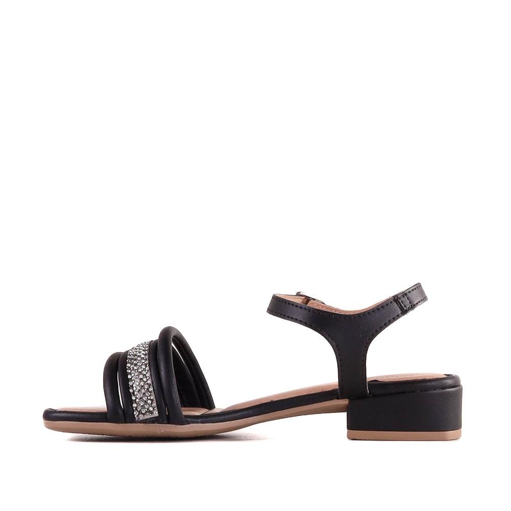 Sandália Infantil Menina Pink Cats V4021 Preto Preto 2