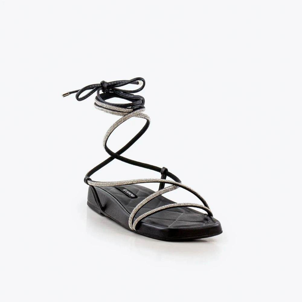 Sandália Feminina Birk Dumond 4119018 Preto Preto 2