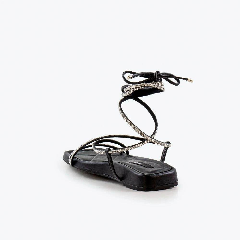 Sandália Feminina Birk Dumond 4119018 Preto Preto 3