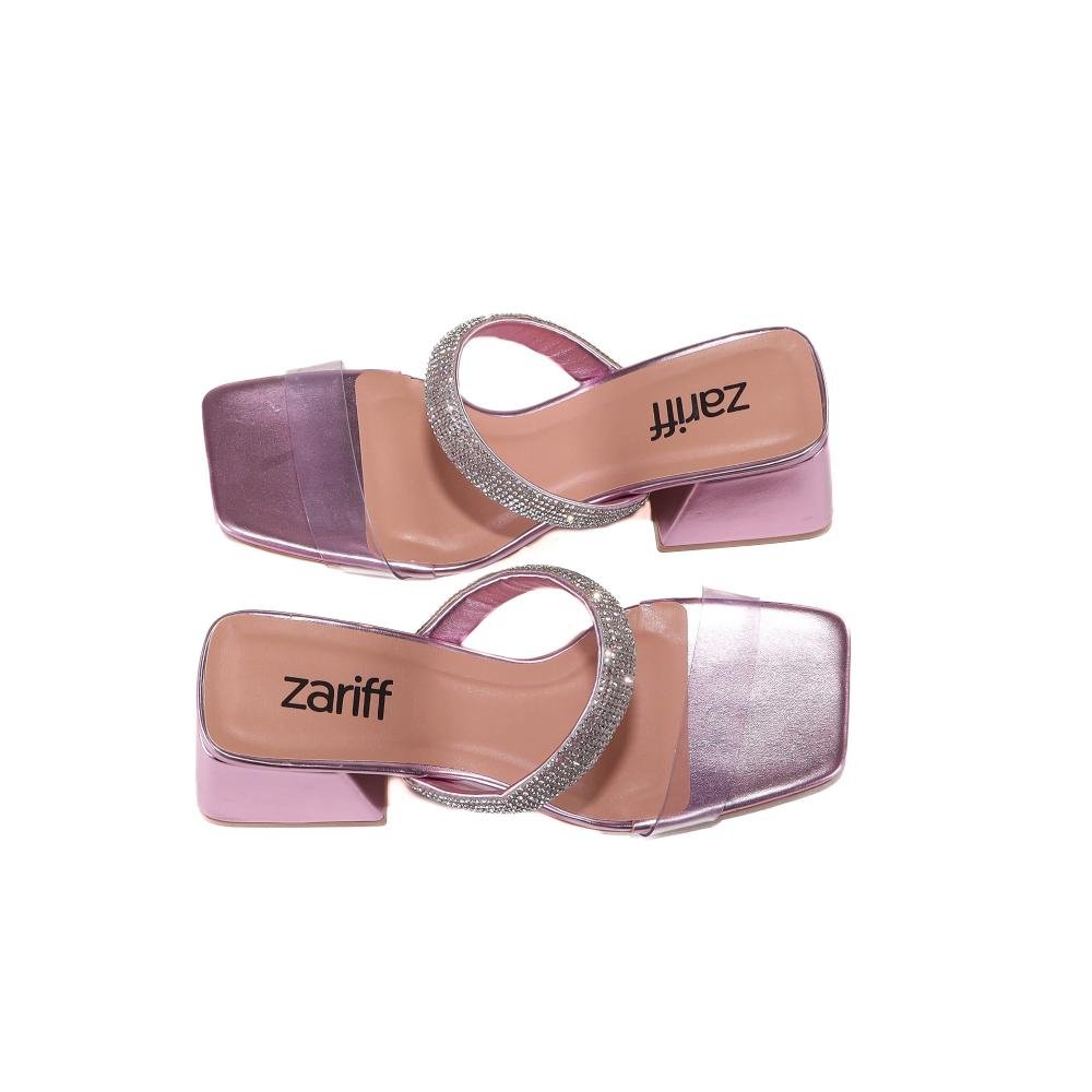 Tamanco Feminino Zariff Rosa Rosa 4