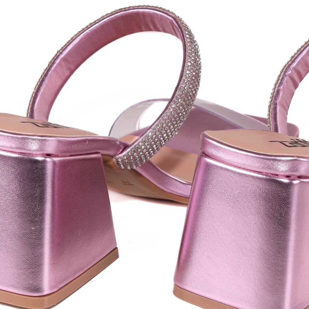Tamanco Feminino Zariff Rosa Rosa 5