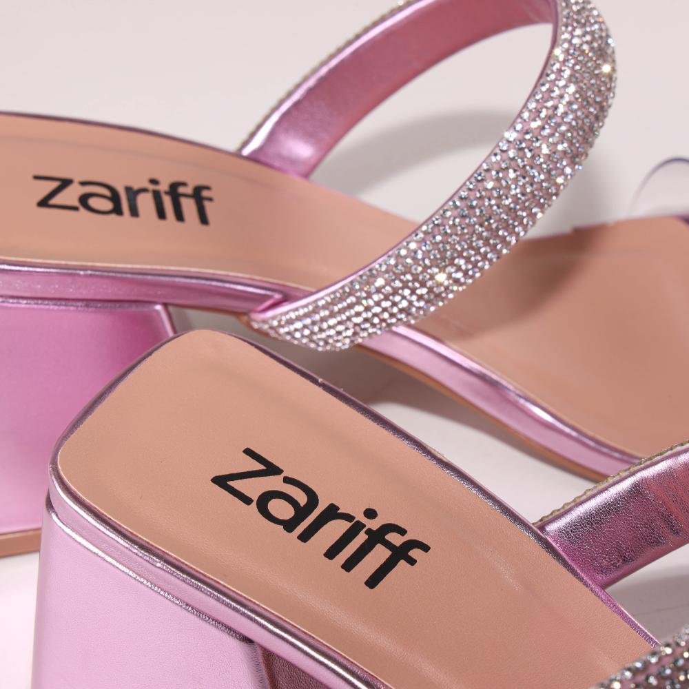 Tamanco Feminino Zariff Rosa Rosa 6