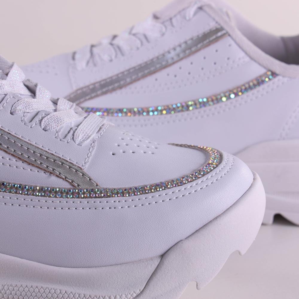 Tênis Infantil Menina Pink Cats Branco Branco 6