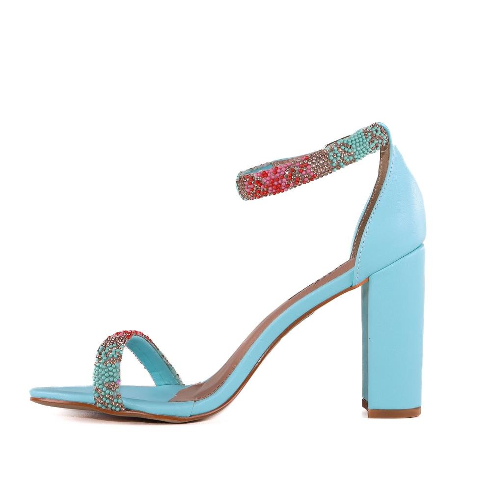 Sandália Zariff 1261386 Feminino Azul 2