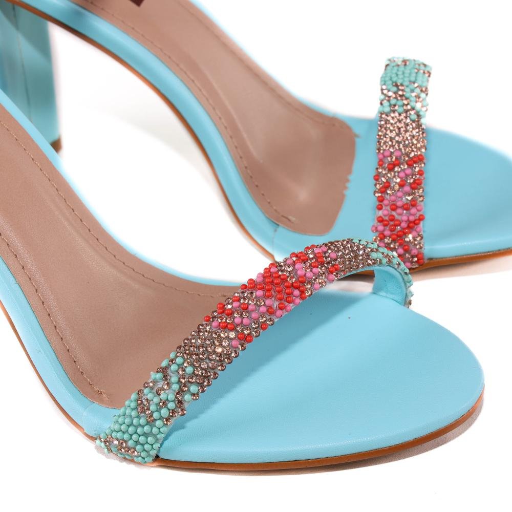 Sandália Zariff 1261386 Feminino Azul 5
