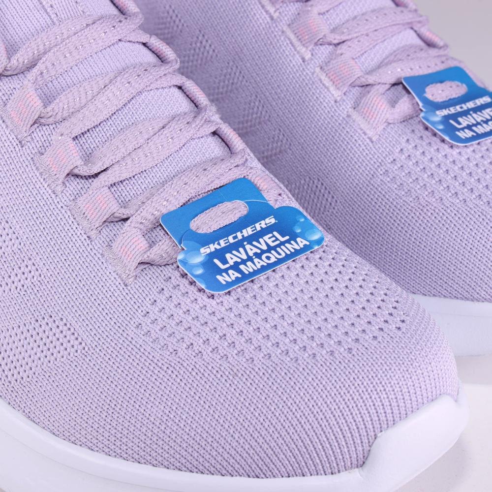 Tênis Skechers Flex Appeal Feminino Rosa 7