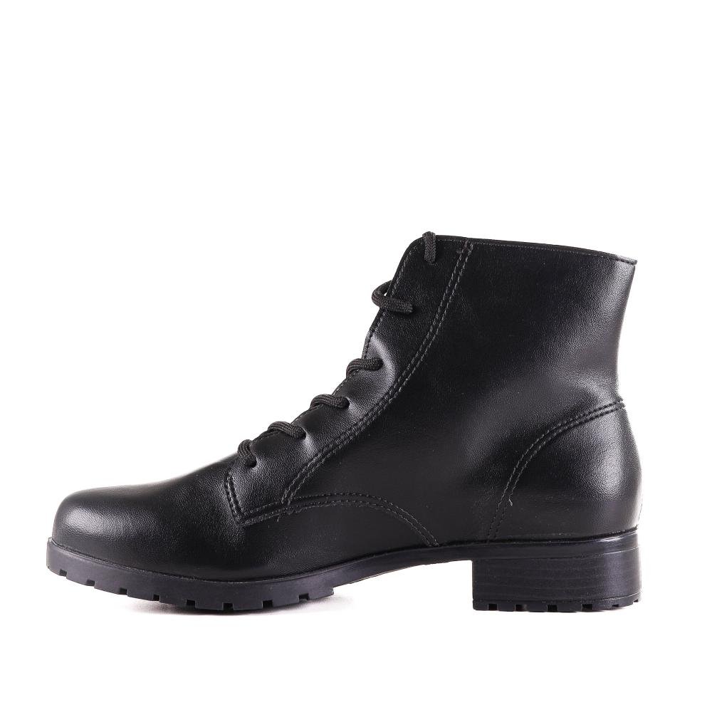 Coturno Feminino Via Marte 031-001-01 Preto Preto 2