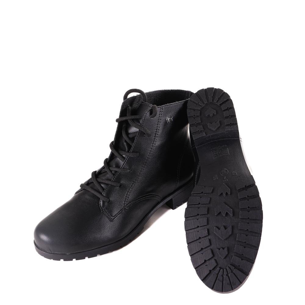 Coturno Feminino Via Marte 031-001-01 Preto Preto 4