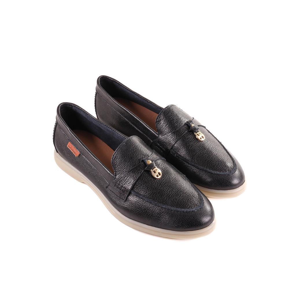Loafer Feminino Bottero 360802 Preto Preto 3