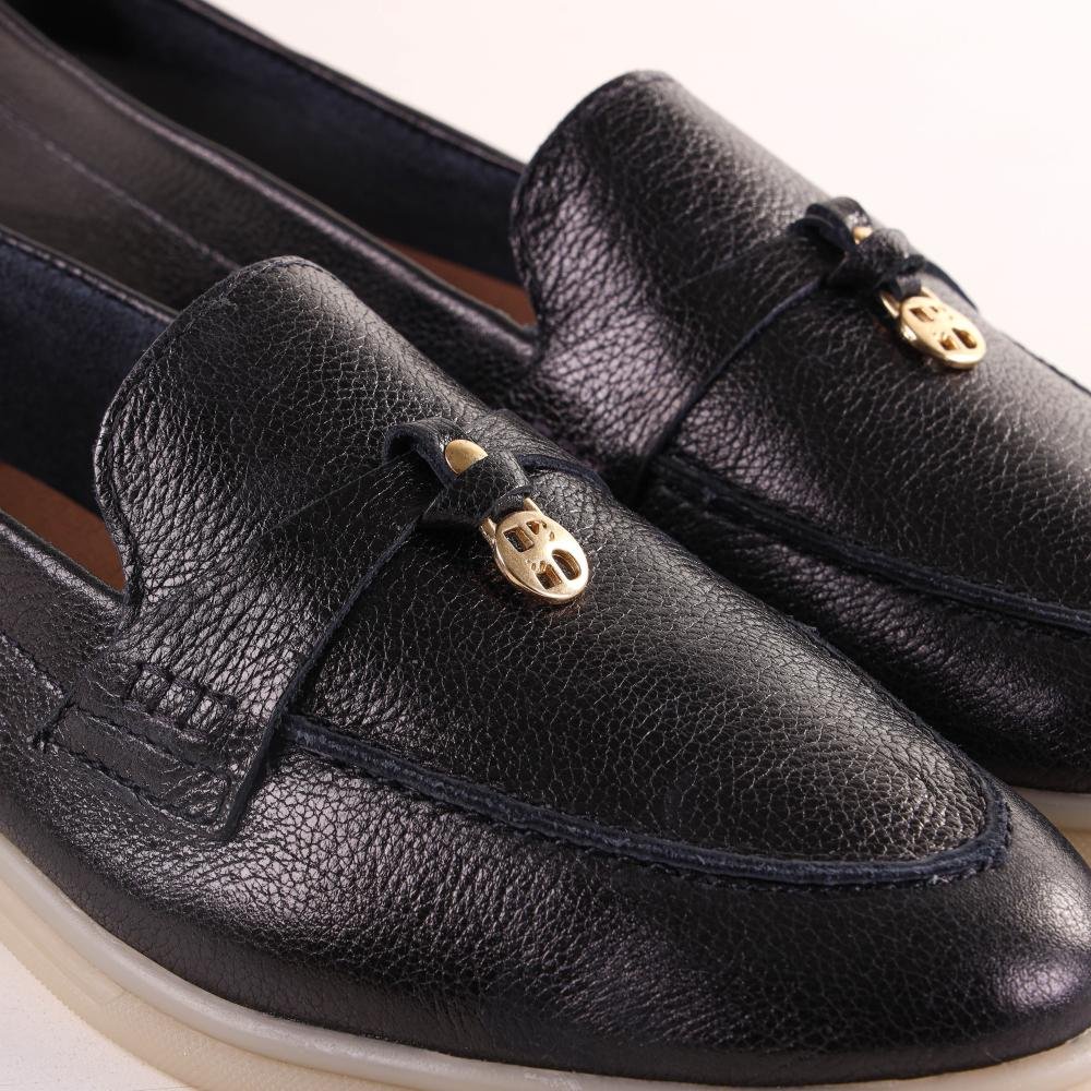 Loafer Feminino Bottero 360802 Preto Preto 5