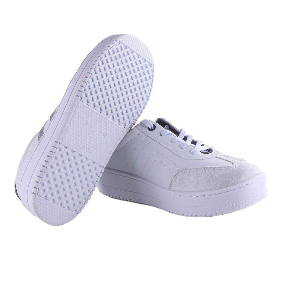 Tênis Ramarim Feminino Casual 2491103 Branco/Prata Branco 12