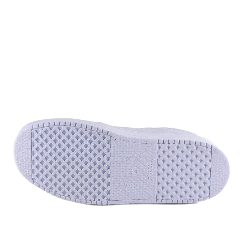 Tênis Ramarim Feminino Casual 2491103 Branco/Prata Branco 13