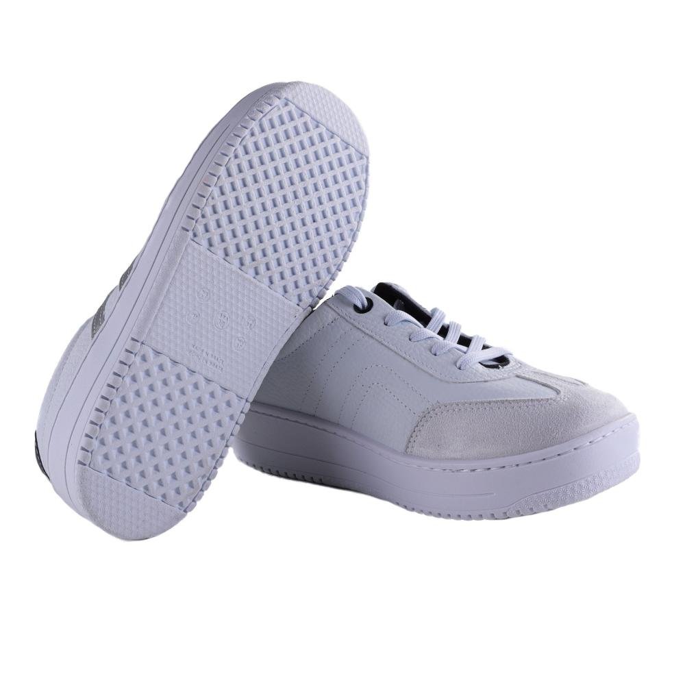 Tênis Ramarim Feminino Casual 2491103 Branco/Prata Branco 4
