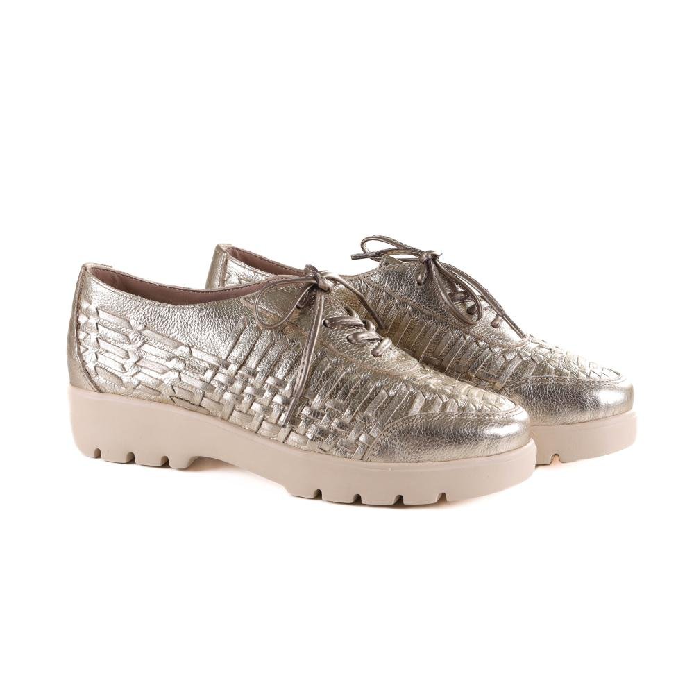 Tênis Zariff 601 Feminino Dourado 3