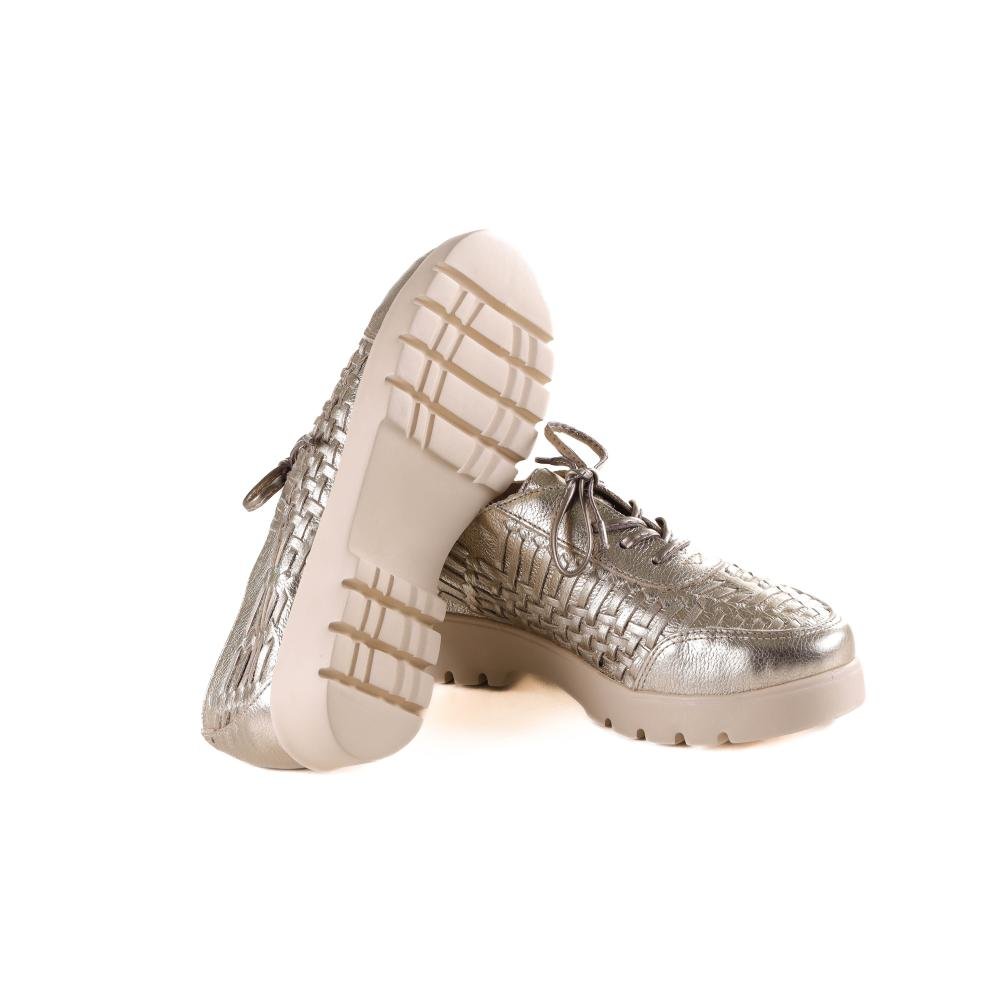 Tênis Zariff 601 Feminino Dourado 5