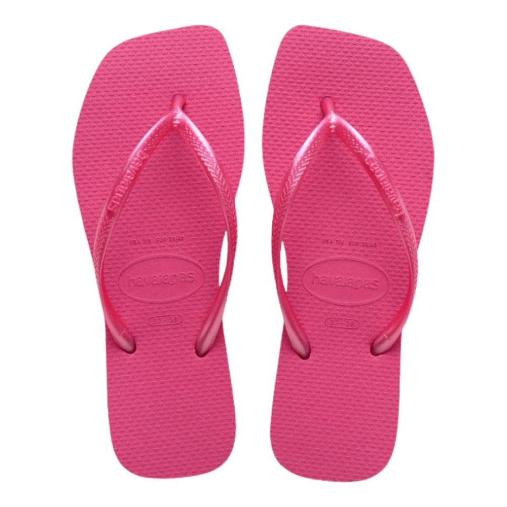 Chinelo Havaianas Feminino Square Rosa