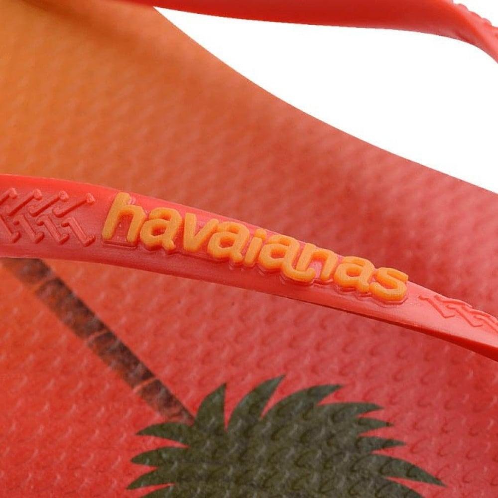 Chinelo Feminino Havaianas Postcard Laranja Laranja 6