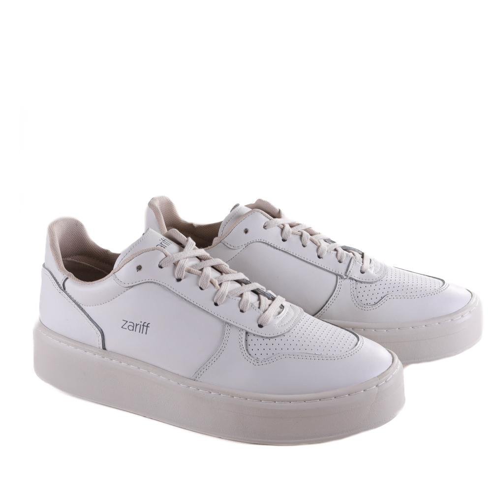 Sapatênis Masculino Zariff Plataforma Ad6013 Branco Branco 3