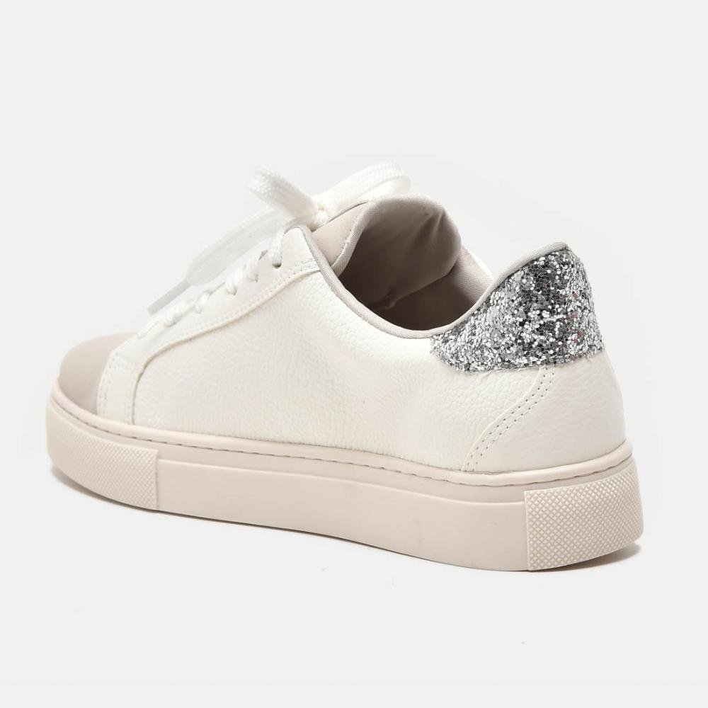 Tênis Feminino Casual Via Marte 082-012 Bege Milk Bege 2