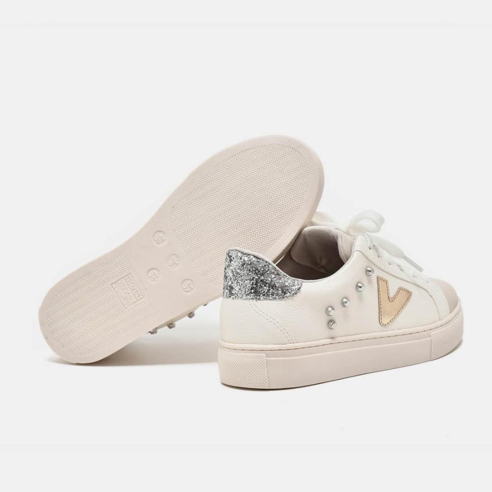 Tênis Feminino Casual Via Marte 082-012 Bege Milk Bege 4