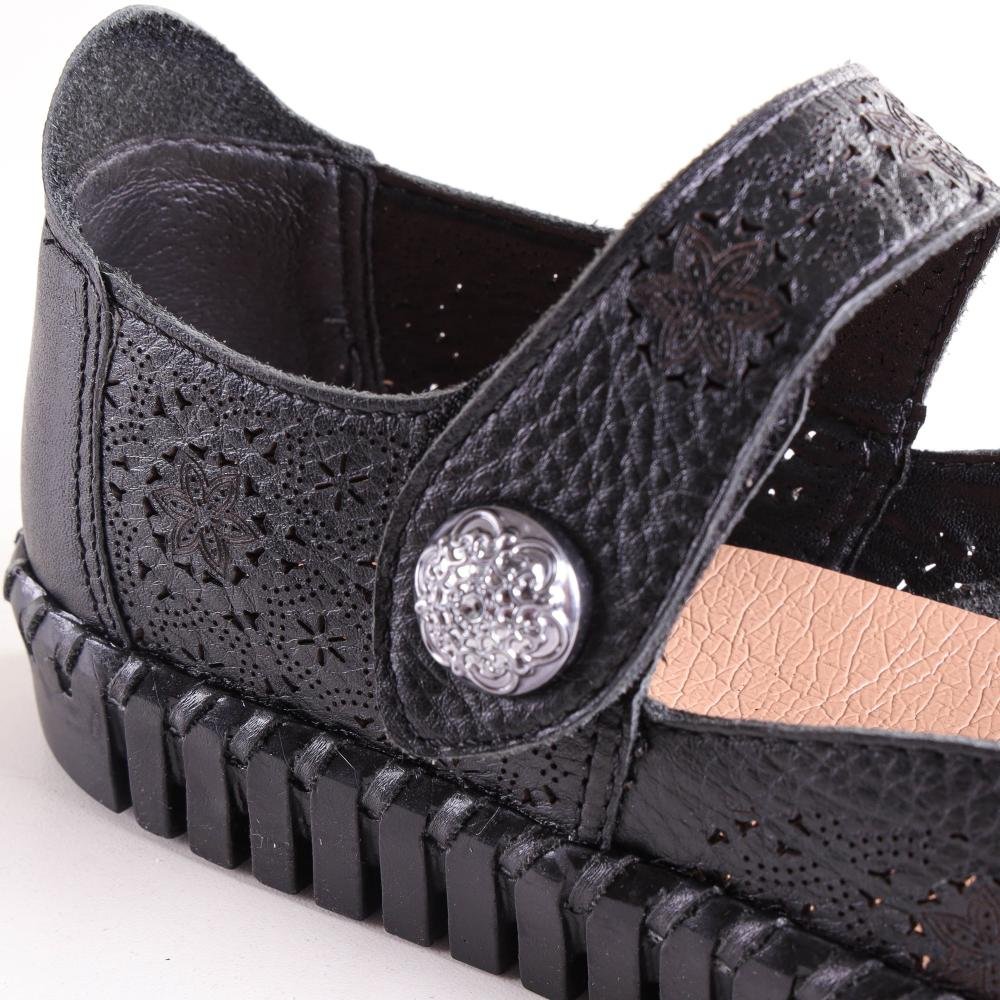Sapato Feminino Bottero Couro Preto 354311 Preto 6
