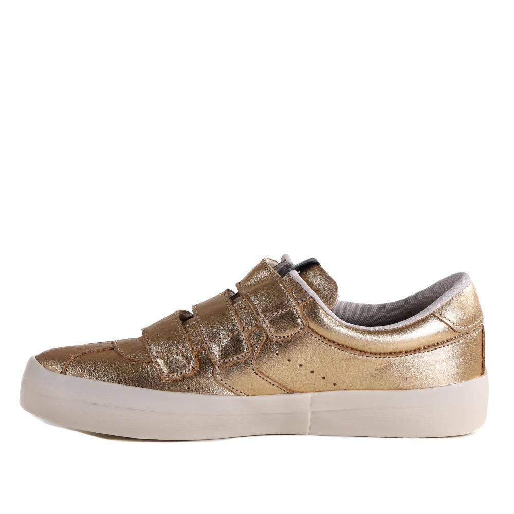 Tênis Feminino Zariff Gs108 Metalizado Dourado Dourado 2