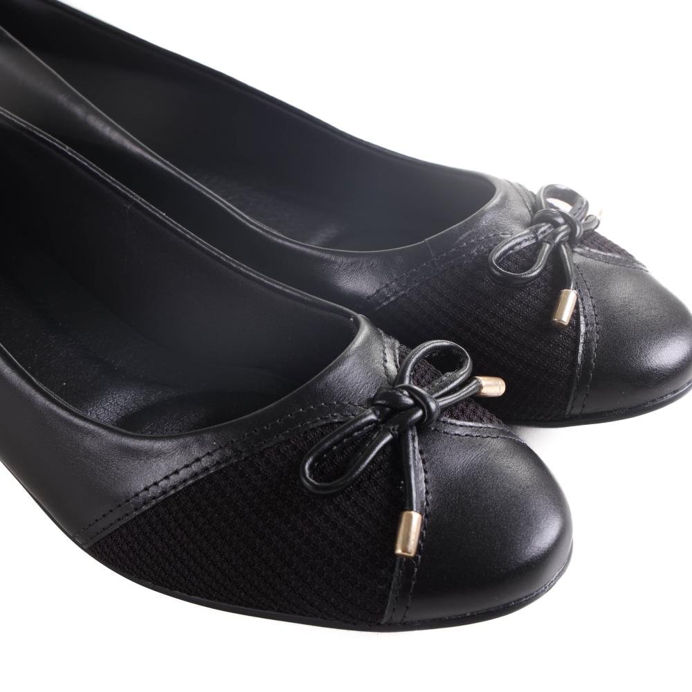 Sapatilha Feminina Comfortflex Casual 2482303 Preto Preto 4