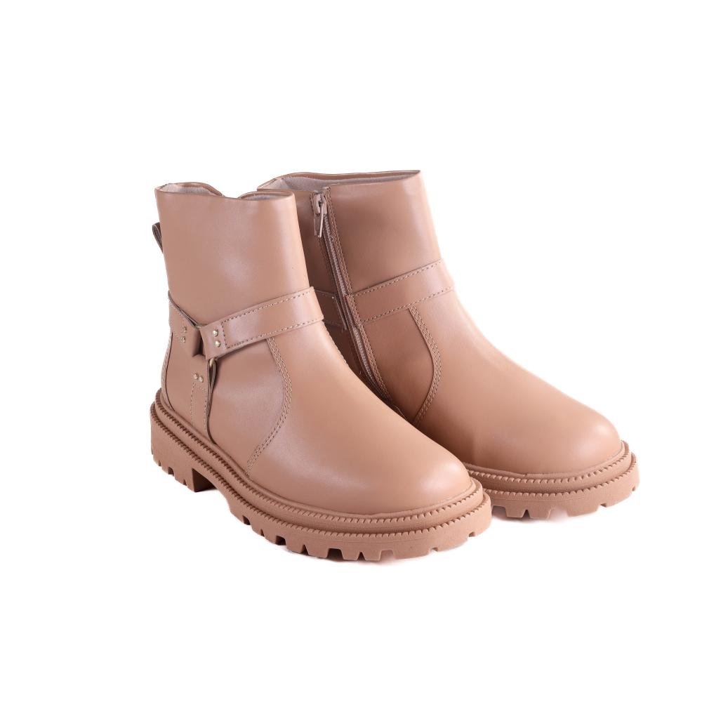 Coturno Feminino Ramarim 2462102 Caqui Rosa 3