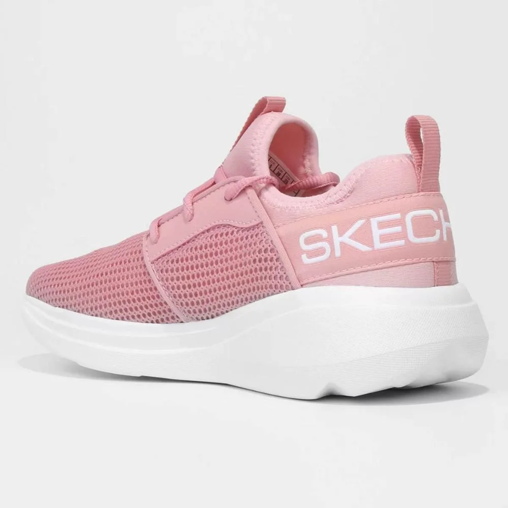 Tênis Infantil Go Run Fast Skechers 319051 Rosa Claro Rosa 2