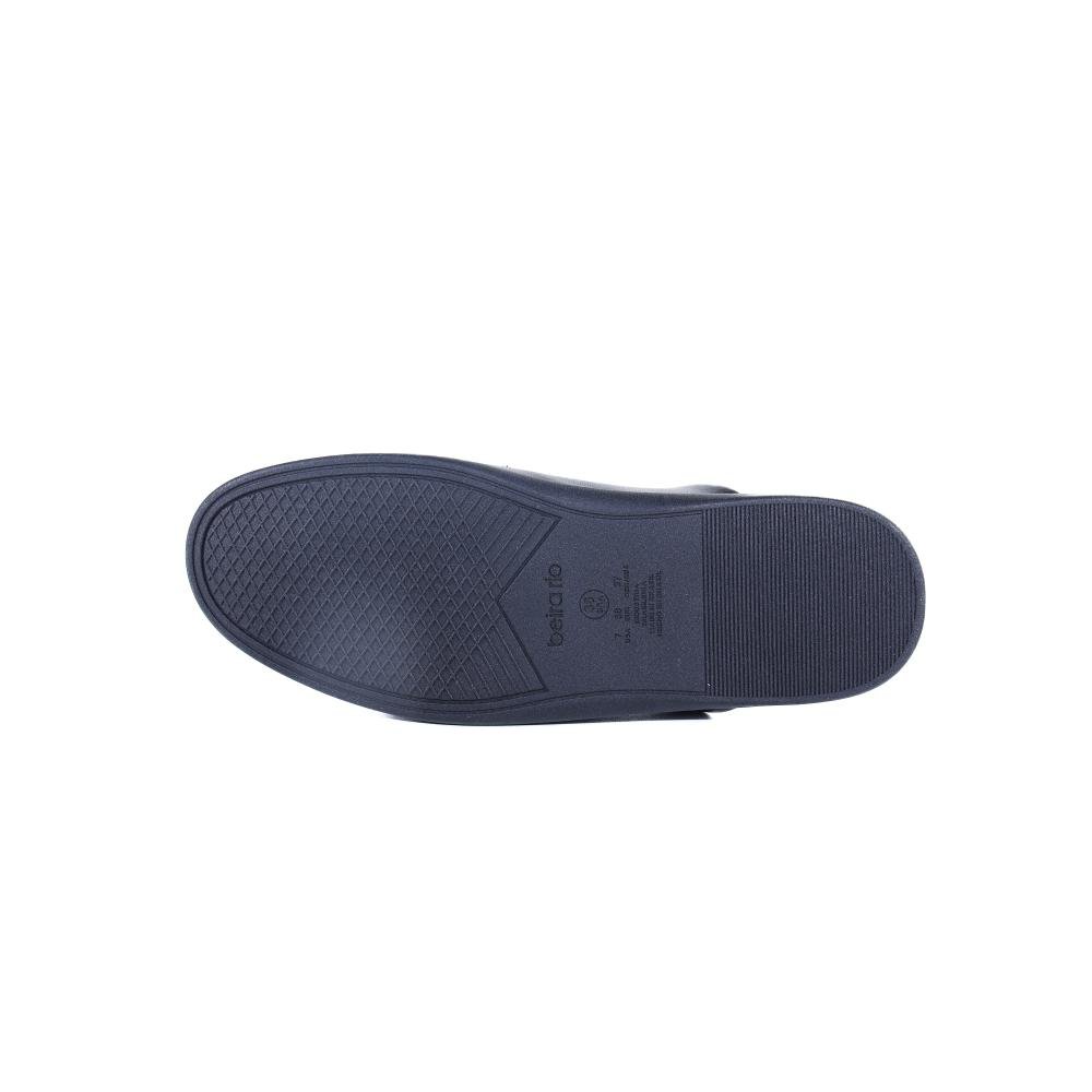 Mule Feminino Beira Rio Casual Preto Preto 4